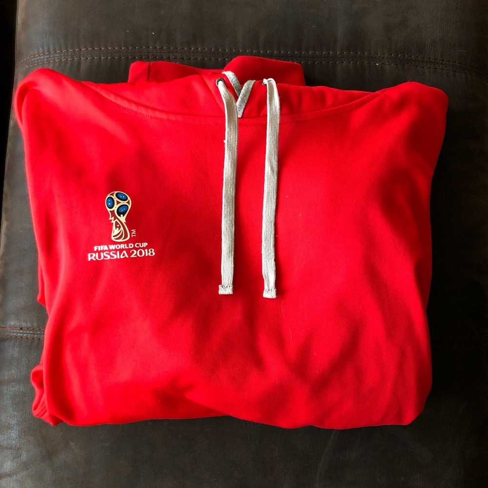 Red World Cup 2018 Hoodie
